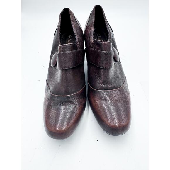 Clarks Ruby Glam Heeled Ankle Booties Size 11 - Picture 3 of 9